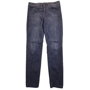 Democracy Jean Dependence Mid-Rise Jeggings Dark Gray‎ Wash Womens 8 (31x30.5)